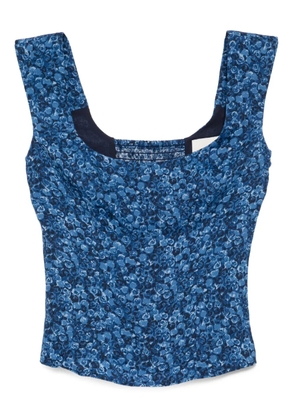 Reformation Navi top - Blue