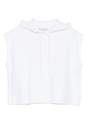 Marc O'Polo side-split hoodie - White
