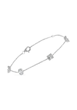 LB Exclusive 14K white gold diamond bracelet - Silver