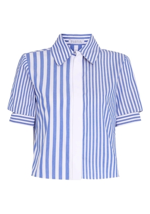 Gloria Coelho striped shirt - Blue