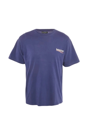 Balenciaga Pre-Owned logo T-shirt - Blue