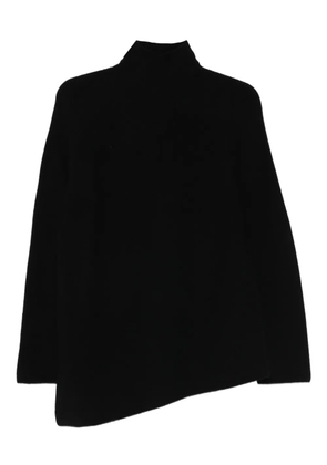 Christian Wijnants Koga asymmetric roll-neck knitwear - Black