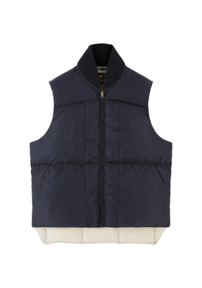 Fortela Queen quilted ribbed vest - Blue