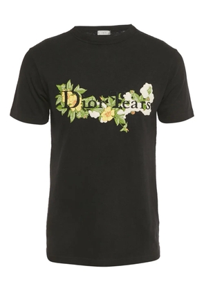 Christian Dior Pre-Owned embroidered cotton T-shirt - Black