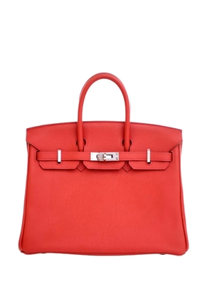 Hermès Pre-Owned 2016 Togo Birkin Retourne 25 handbag - Red