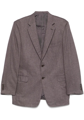 Brioni single-breasted blazer - Purple