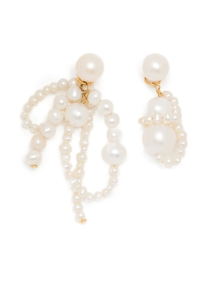 Completedworks Pearl earrings - GOLD
