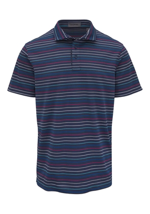 G/FORE stripe-pattern polo shirt - Blue