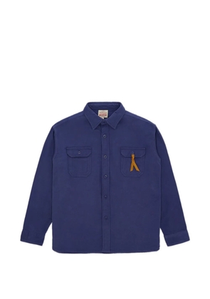 Fortela Mescal cotton shirt - Blue