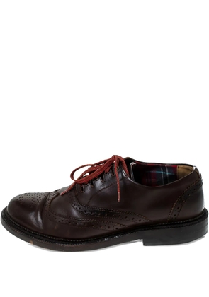 DSQUARED2 leather Brogue Oxford shoes - Brown