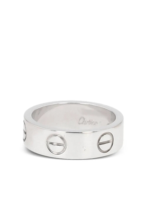 Cartier 1990 white gold Love ring - Silver
