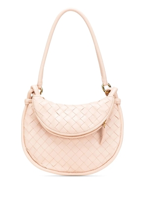 Bottega Veneta Pre-Owned 2012-2024 Small Nappa Intrecciato Gemelli hobo bag - Pink