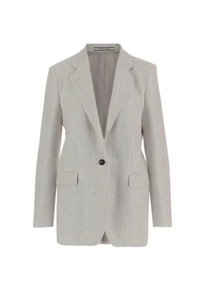 Tagliatore lapel single-breasted blazer - Grey