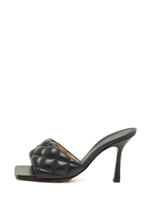 Bottega Veneta Pre-Owned Lido quilted leather sandals - Black