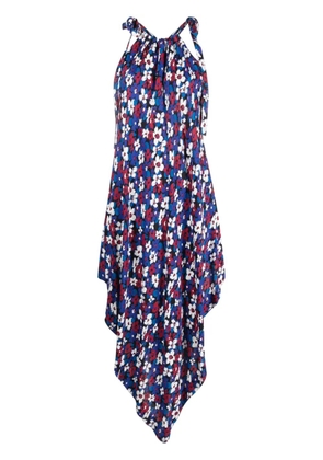colville Triad floral-print longline sleeveless top - Blue