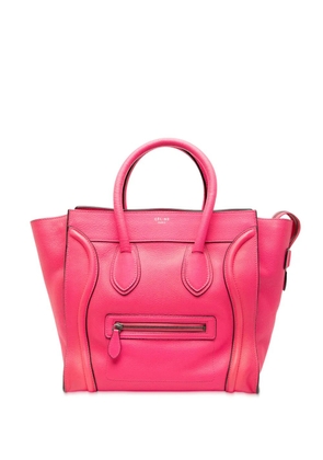 Celine Pre-Owned 2011 Mini Leather Luggage tote bag - Pink