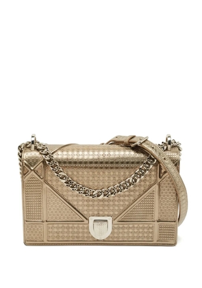 Christian Dior Pre-Owned 2015 medium Diorama shoulder bag - Gold