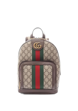 Gucci Pre-Owned 20s Ophidia canvas backpack - Neutrals