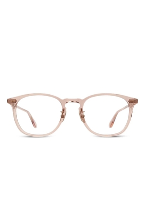 Garrett Leight Kinney round-frame glasses - Pink