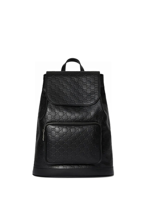 Gucci medium GG Emblem backpack - Black