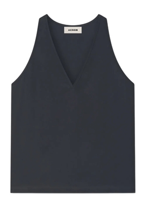 AERON Rea V-neck top - Black