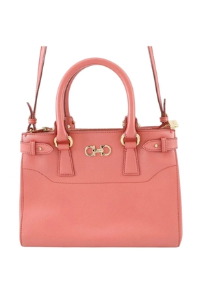 Ferragamo Pre-Owned 2010-2025 Small Leather Gancini Beky satchel - Pink