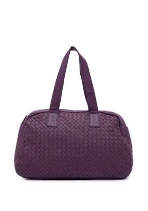 Bottega Veneta Pre-Owned 2012-2024 Nappa Intrecciato shoulder bag - Purple