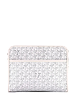 Goyard Pre-Owned Jouvence Toiletry Pouch Coated Canvas clutch bag - Neutrals