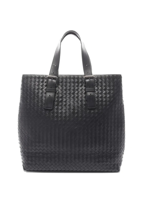 Bottega Veneta Pre-Owned 10s Intrecciato tote bag - Black