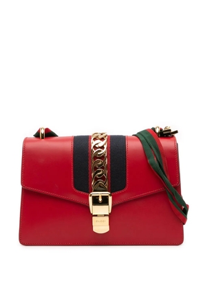Gucci Pre-Owned 2016-2025 Small Leather Sylvie satchel - Red