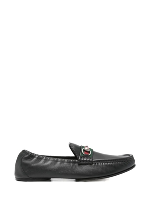Gucci Horsebit-detail leather loafers - Black