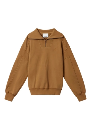 MARANT Malone cotton sweatshirt - Brown