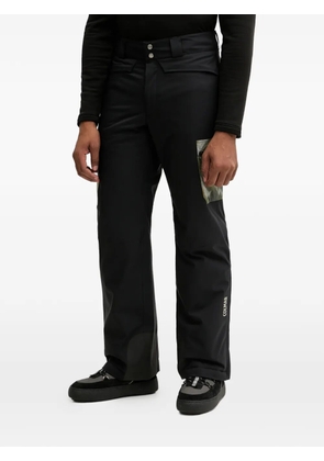 Colmar patch-pocket slit ski pants - Black