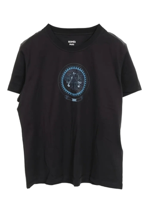 Hermès Pre-Owned Coloriages de Jour t-shirt - Black