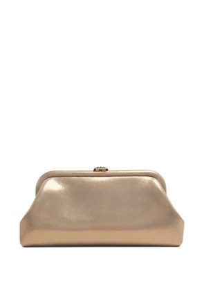 Jimmy Choo Skylar Shimmer clutch - Gold