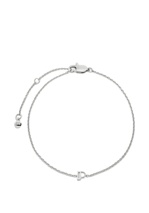 Monica Vinader initial chain bracelet - Silver