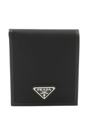 Prada Pre-Owned 2020s triangle-logo wallet - Black