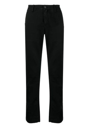Jacob Cohën Bobby mid-rise tapered chinos - Black