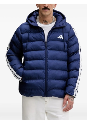 adidas hooded 3-stripes jacket - Blue