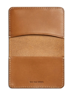 Shinola leather cardholder - Neutrals