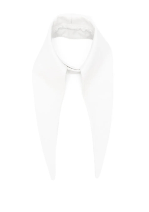 MITILIANE COUTURE leather tie - White