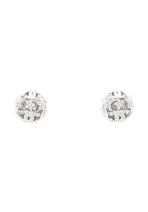 CHANEL Pre-Owned 1986-1988 CC-mark star earrings - Silver