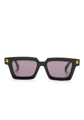 Kuboraum Q2 rectangle-frame sunglasses - Black