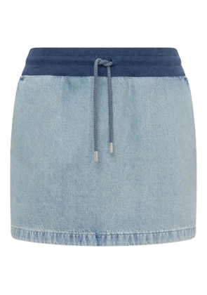 MOSCHINO JEANS cotton mini skirt - Blue