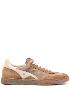 Moma panelled suede sneakers - Neutrals