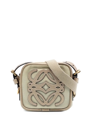 Loewe Pre-Owned 2008 Mini Canvas Anagram crossbody bag - Brown