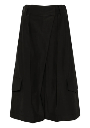 Gaze De Lin asymmetric shorts - Black