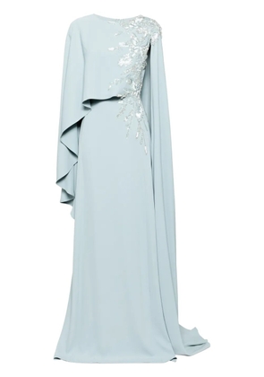 Saiid Kobeisy Embellished kaftan - Blue
