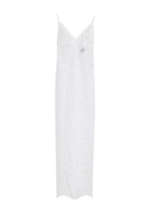 Amir Slama x Jade Picon lace midi dress - White