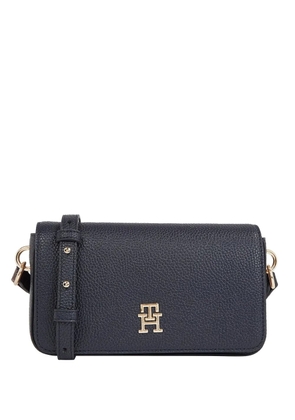 Tommy Hilfiger logo-plaque crossbody bag - Blue
